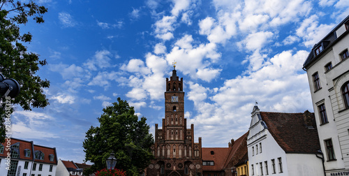 Obraz na plátně Altstädtisches Rathaus in Brandenburg an der Havel