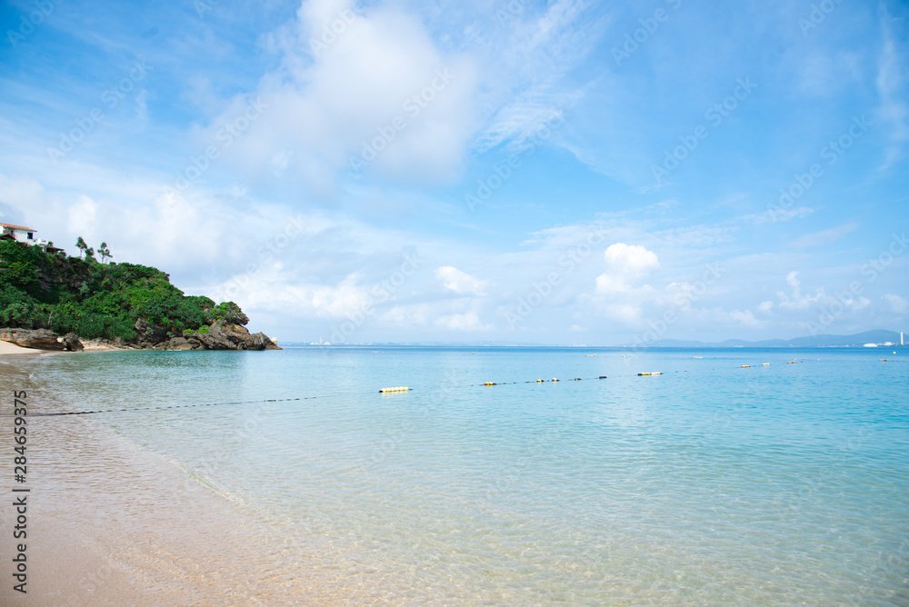 Fototapeta premium 沖縄の海 大泊ビーチ