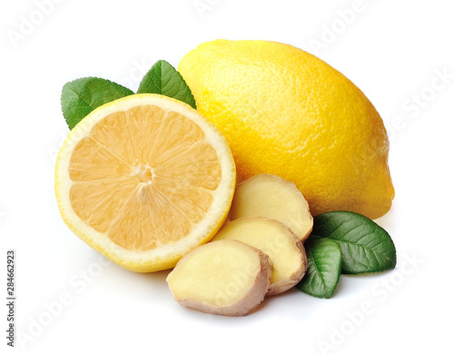Lemons with ginger.