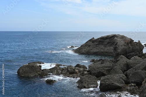 coast line sakata in mid summer photo