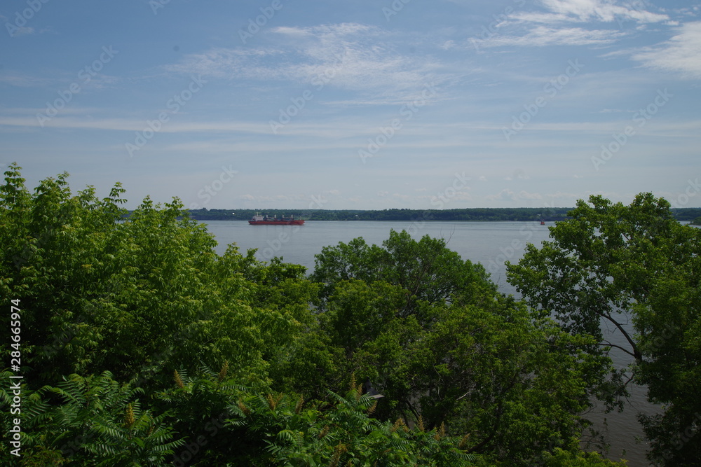 Le fleuve Saint Laurent au Québec