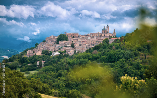 Urbino, Italy - View of the Historic Town of Urbino (UNESCO World Heritage)