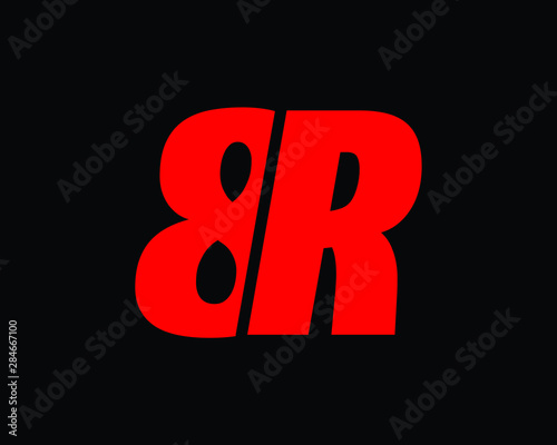 Creative Minimal 8R or R8 Logo Design | 8R R8 Logo Design photo
