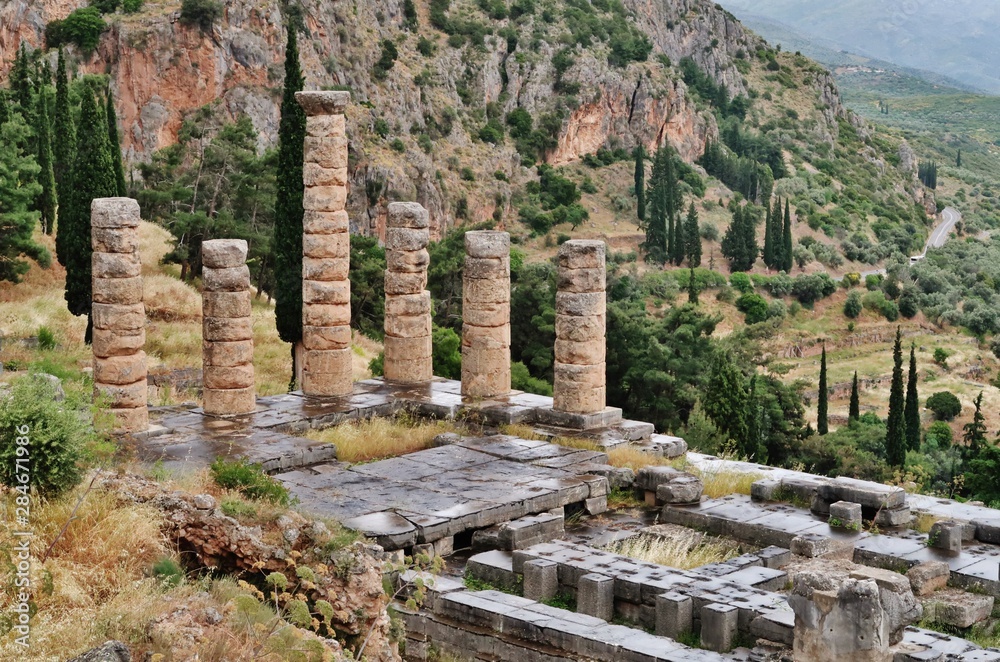 Apollotempel, Delphi, Griechenland