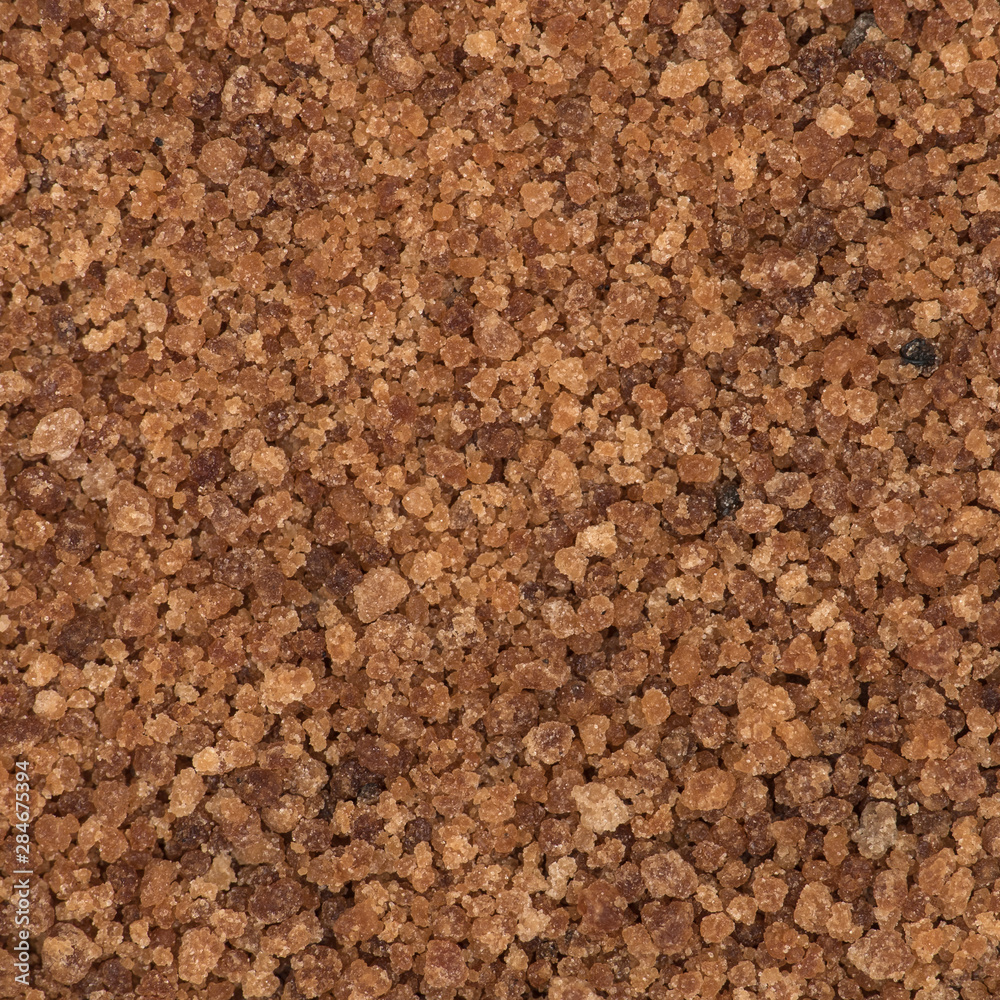 Coconut blossom sugar for texture or background Coconut blossom sugar for texture or background