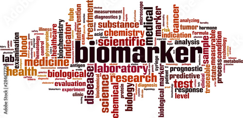 Biomarker word cloud