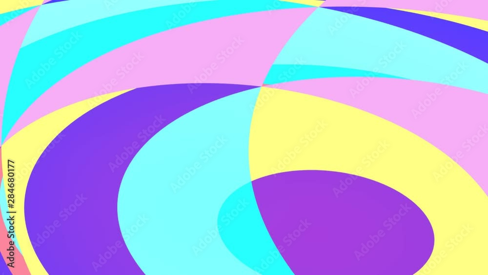 Pastel 90s TV Attract Style Pattern Looping Endlessly Pastel 90s TV Attract Style Pattern Looping Endlessly