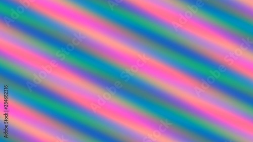 90s Style Pink and Green Abstract Low-Focus Stripes Background