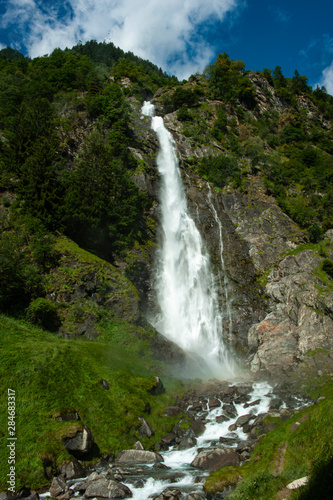 Parcines waterfall