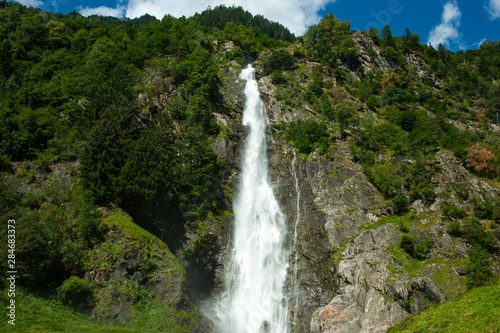 Parcines waterfall © Zuzana