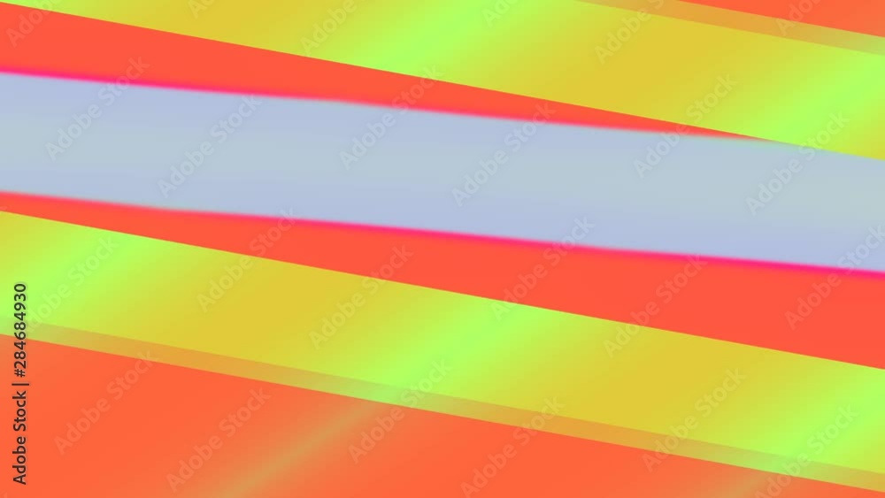Dark Orange and Yellow Bars Moving in Layered Endless Loop Abstract Background Dark Orange and Yellow Bars Moving in Layered Endless Loop Abstract Background