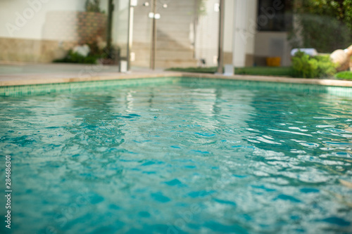 swimming pool water decoration © Nicoleta