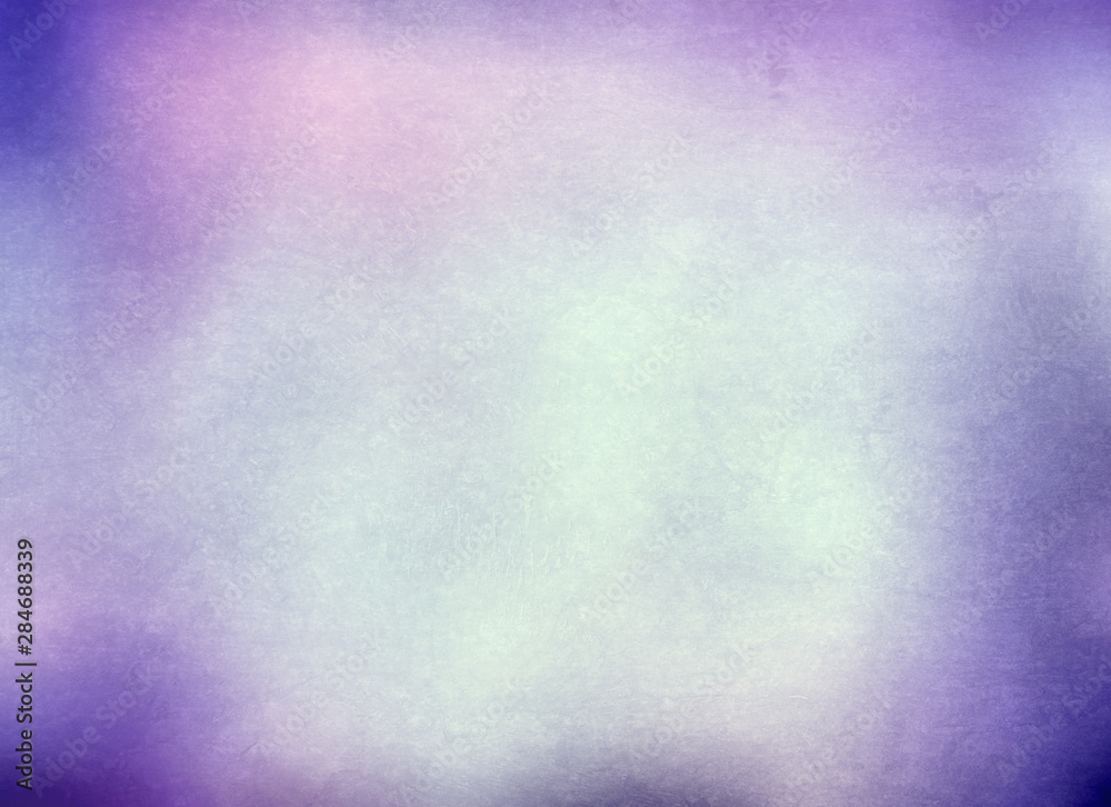 Blue and Purple Colored Digital Art Grunge Textured Effect Background