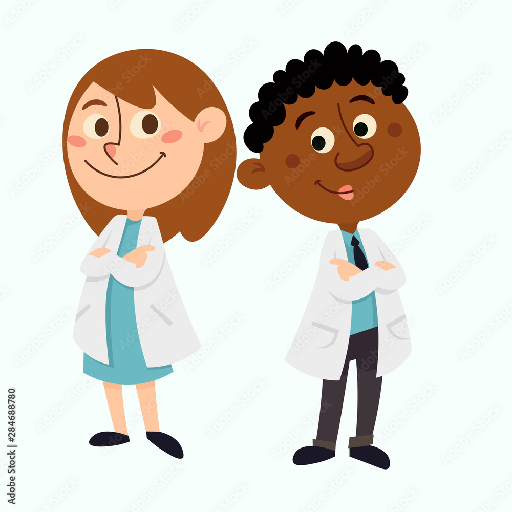 Medicine people character. Doctor and healthcare concept - vector illustration