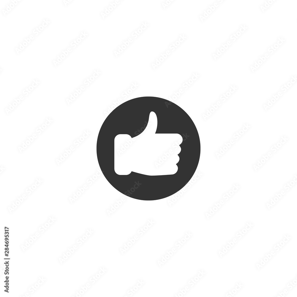 Like icon. Follow icon. Follow sign for social networks. Thumbs up symbol in circle. Like icon. Follow icon. Follow sign for social networks. Thumbs up symbol in circle.
