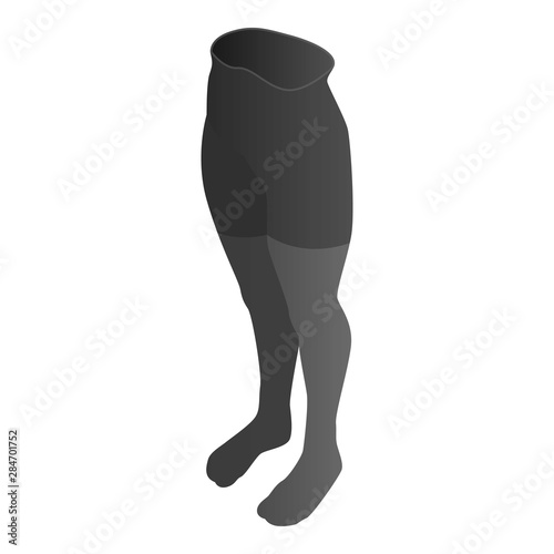Training tights icon. Isometric of training tights vector icon for web design isolated on white background