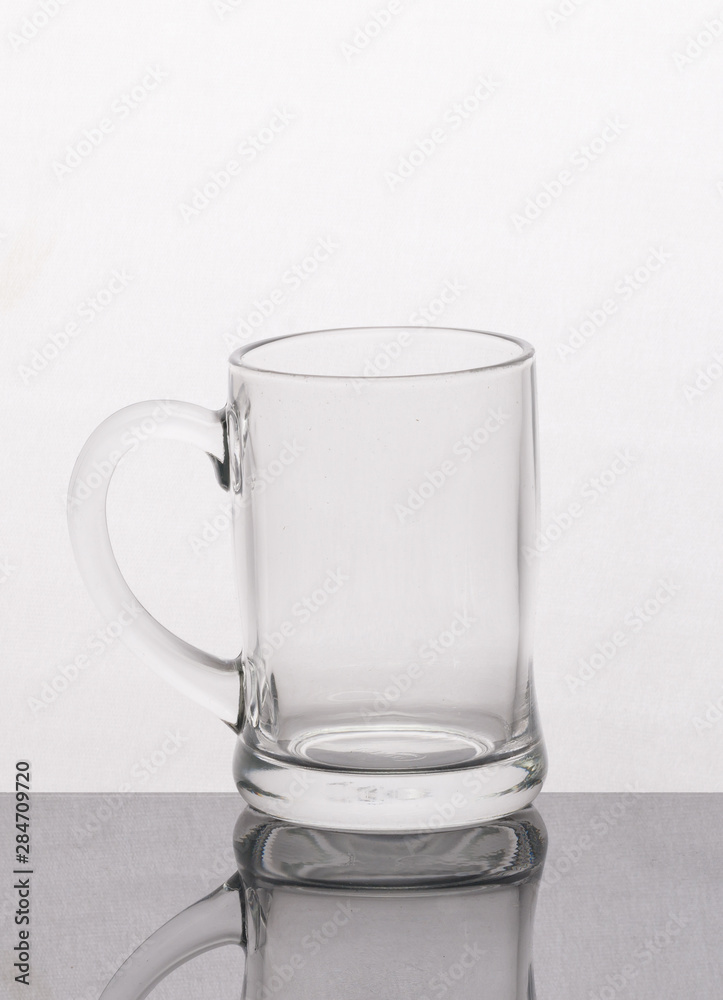 empty glass isolated on white background empty glass isolated on white background