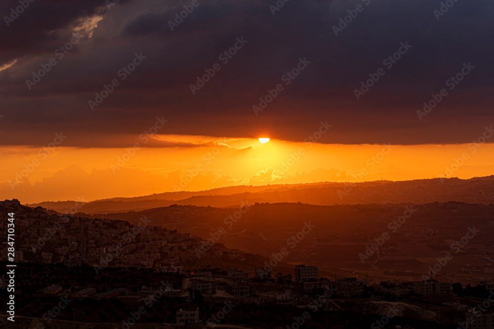 Amman and Aqaba sunset from Jordan, Amman, Aqaba, Jordan, Zaraqa