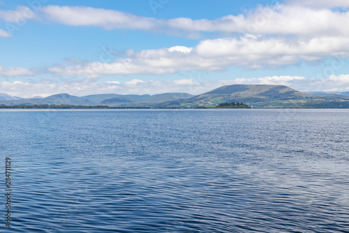 Conemara mountains and Lough Corrib