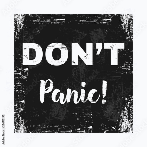 Don not panic