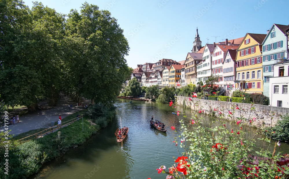 Tübingen, Neckar, Fluss, Stadt