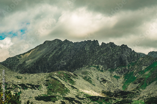 In the High Tatras Slovakia side of Mountains