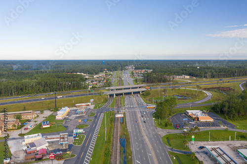 Aerial photo of Kingsland GA USA photo