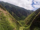 Aerial view of Iao Valley Maui Hawaii