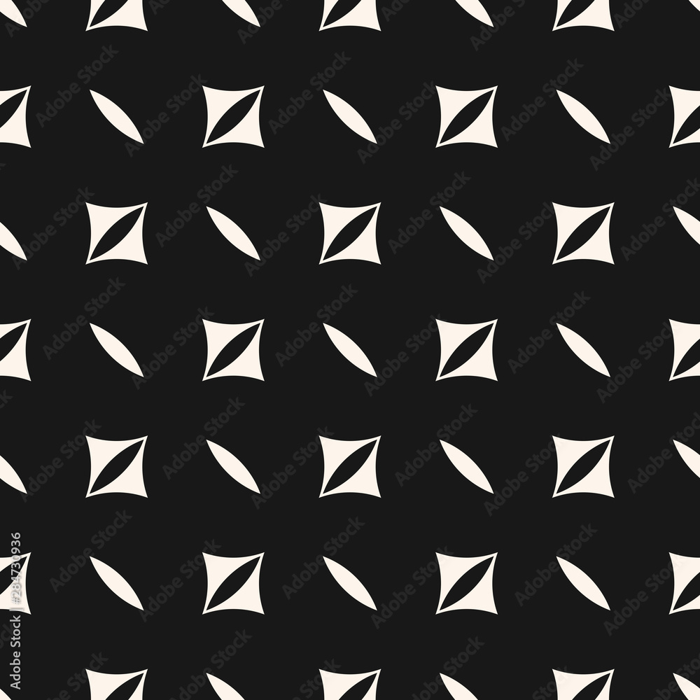 Subtle minimalist geometric seamless pattern with small squares, lines, strokes