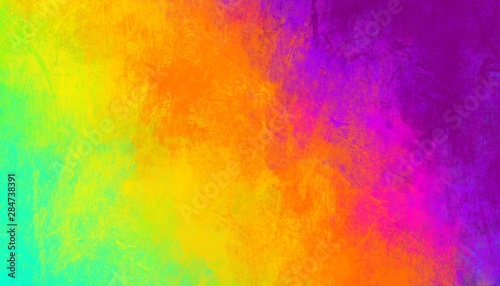 Colorful abstract background. Smears of multi-colored paints.  © Mozayka