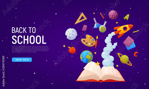 Back to school landing page
