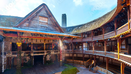 hakespeare's Globe Theatre in London, UK