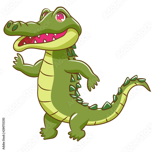 crocodile vector graphic clipart