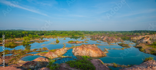 the atmosphere of the quarantined quarry