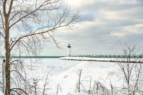 Lighthouse at the End of the Catwalk photo