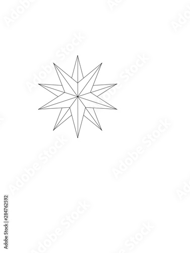 star patterns on white background 