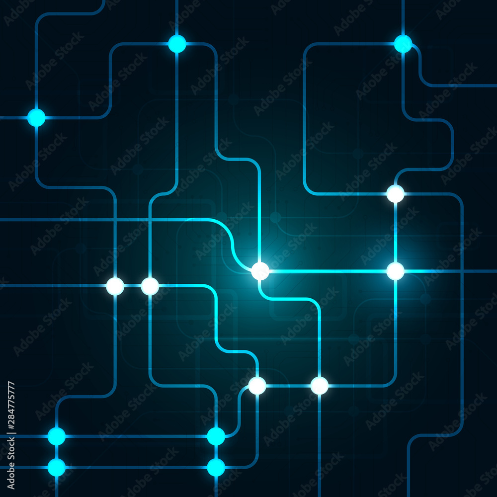 High tech technology geometric High tech technology geometric