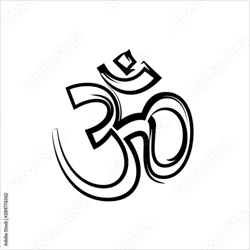 Aum (Om) The Holy Motif Design
