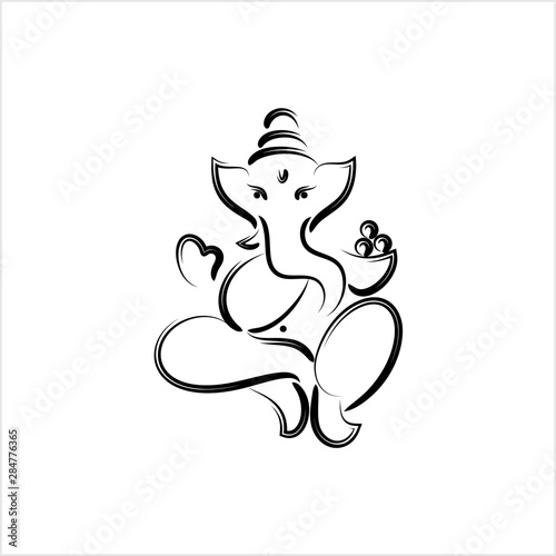 Ganesha The Lord Of Wisdom Design