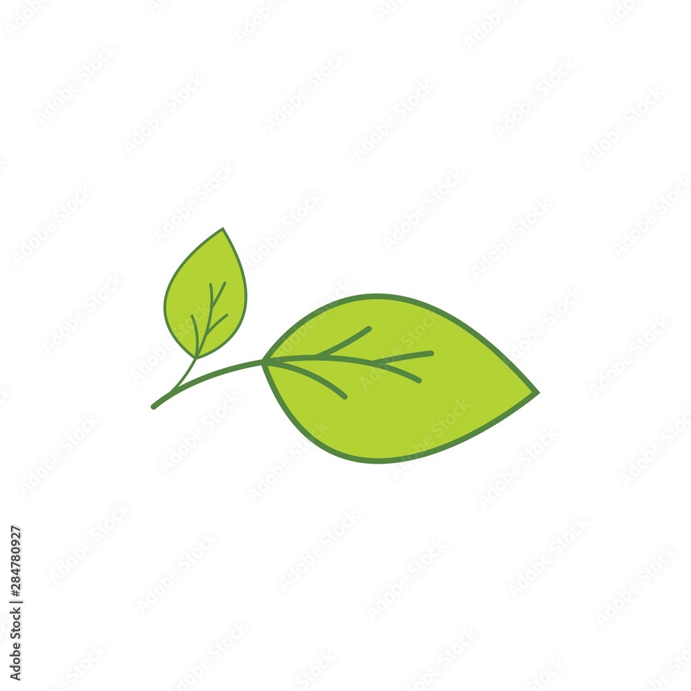 Green leaf logo Green leaf logo