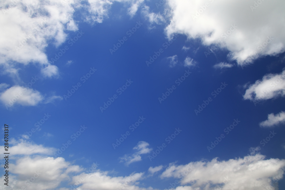 Fototapeta premium Abstract bright sky surface background