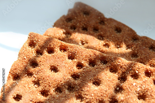  Brown Crispbread Closeup