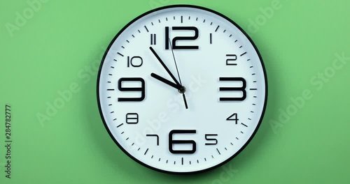 clock, time, watch, hour, minute, isolated, white, wall, black, face, object, business, number, timer, hours, deadline, second, alarm, circle, concept, dial, office, minutes, day, numbers, arrow, blac