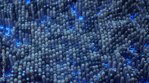 Ripple waving pattern with ...