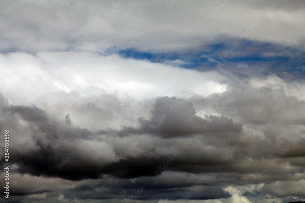 Fototapeta premium Clouds on the sky before the storm