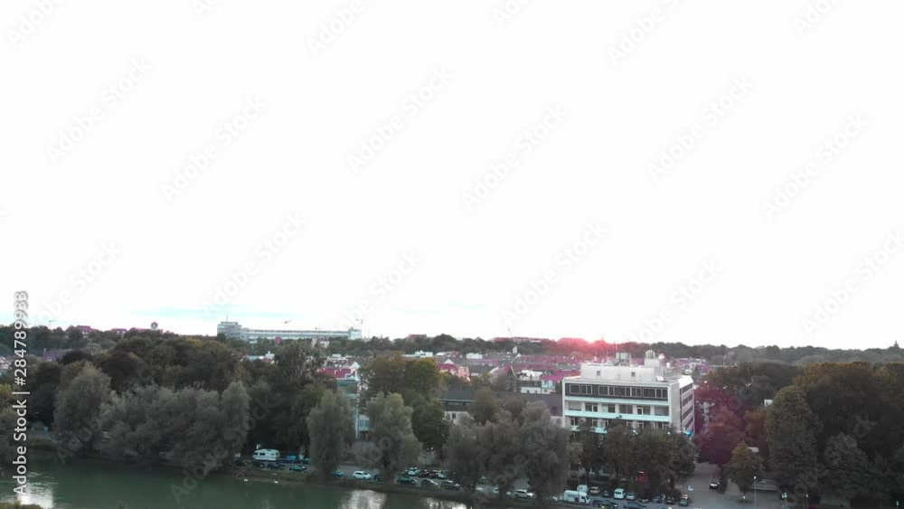 Flying over the river Isar in Munich Germany.
Made on summer with a DJI Mavic Air at 4k 24fps
above view of the beaches on the BBQ area