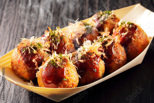 Photos たこ焼き　Japanese food Takoyaki