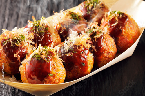 Photos たこ焼き　Japanese food Takoyaki