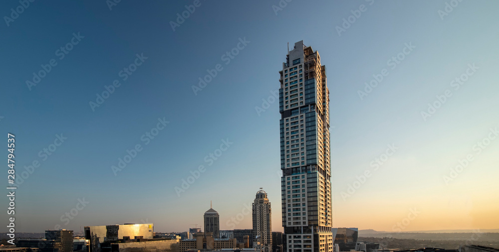 Obraz premium Sandton Sunset