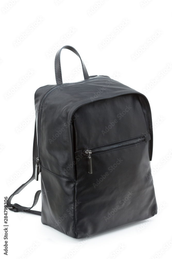 Men's handbag backpack isolated on white background Men's handbag backpack isolated on white background